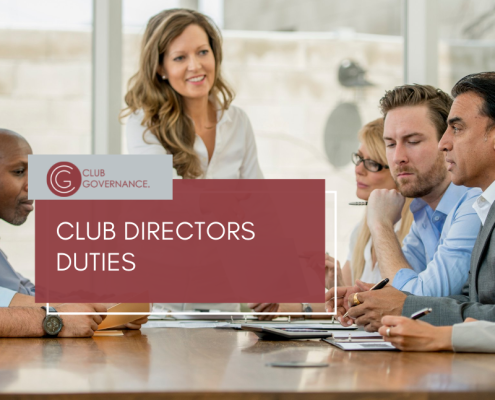 Club Directors Duties on a Board